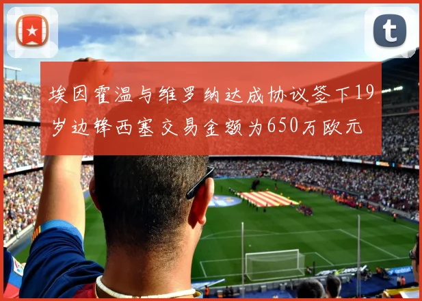 埃因霍温与维罗纳达成协议签下19岁边锋西塞交易金额为650万欧元